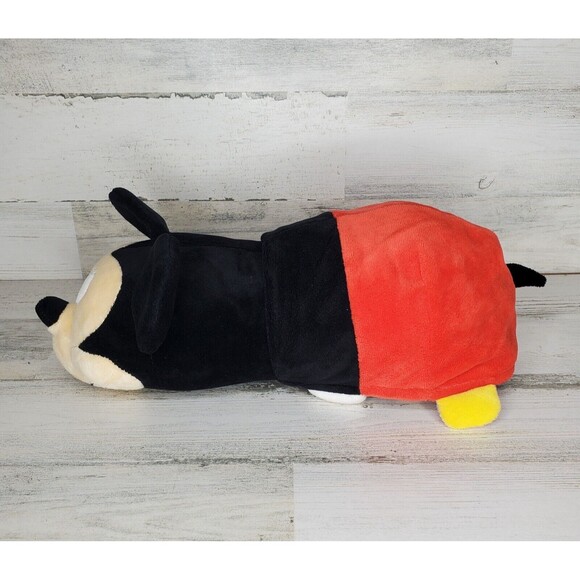 Disney FlipaZoo Mickey Mouse Minnie Mouse Reversible 2 in 1 Plush Toy 12" CLEAN - Picture 2 of 12